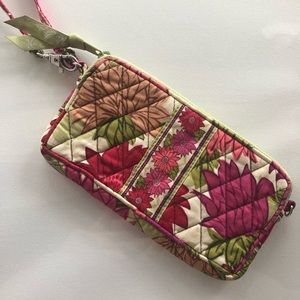 Vera Bradley Pretty Floral Wristlet